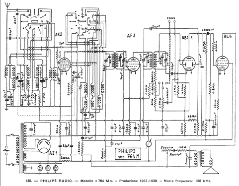 764M; Philips Italy; (ID = 38395) Radio