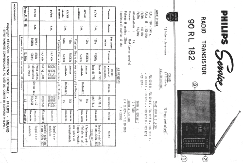 90RL182; Philips Italy; (ID = 1190715) Radio