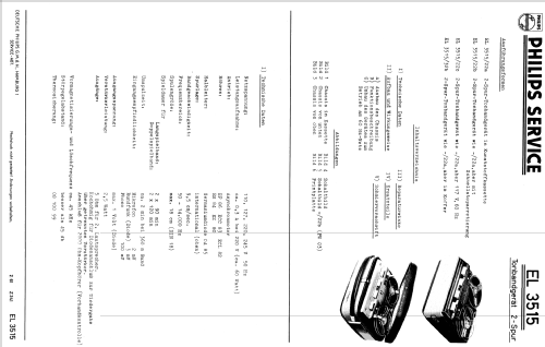 RK12 EL3515 /22b; Philips Radios - (ID = 1527389) R-Player