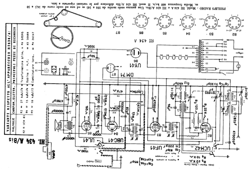 HI434A / Bis; Philips Italy; (ID = 325378) Radio