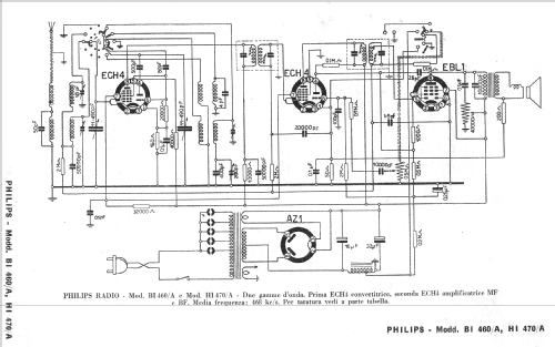 HI470/A; Philips Italy; (ID = 252104) Radio