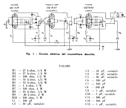 Trasmettitore da 30 Watt ; Philips Italy; (ID = 2860372) Amateur-D