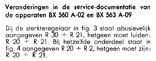 BX563A /09; Philips Belgium (ID = 1641934) Radio