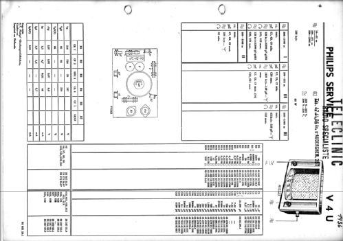 Pionier V4U; Philips Belgium (ID = 880606) Radio