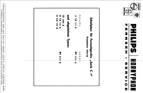 21CA114A Ch= C1; Philips - Österreich (ID = 205262) Television