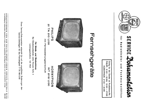 21TA210U /00 Ch= S4/00; Philips - Österreich (ID = 1968775) Fernseh-E