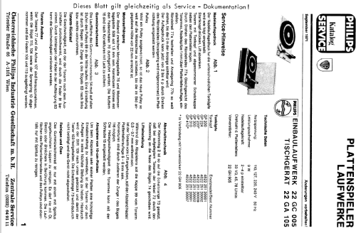 22GA105; Philips - Österreich (ID = 160579) Reg-Riprod