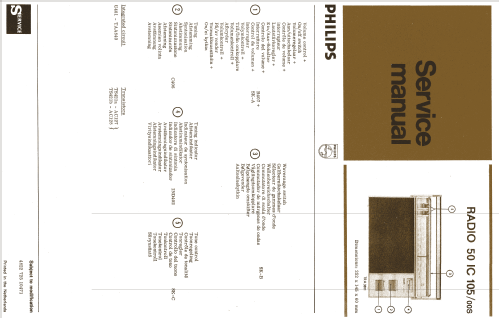 50IC105; Philips - Österreich (ID = 1589724) Radio