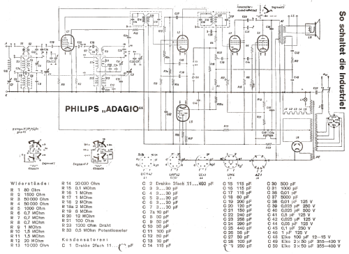 Adagio BA491U; Philips - Österreich (ID = 2013276) Radio