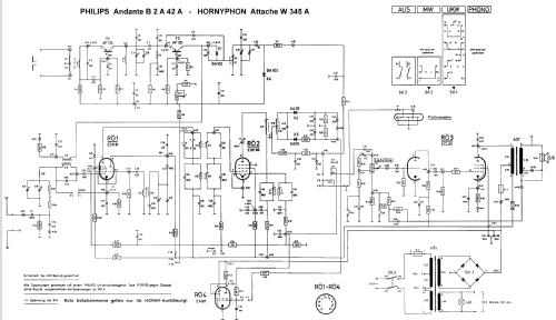 Andante B2A42A /00G /00D /00X; Philips - Österreich (ID = 761136) Radio