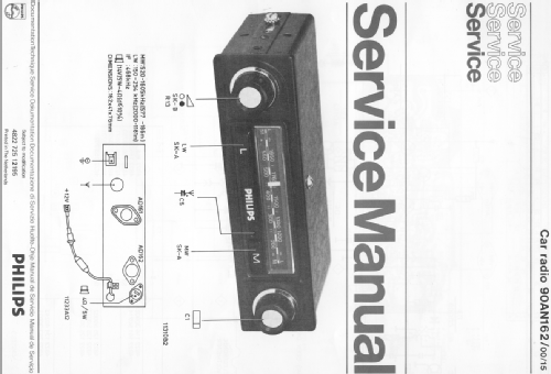 Car Radio 90AN162; Philips - Österreich (ID = 1424238) Car Radio