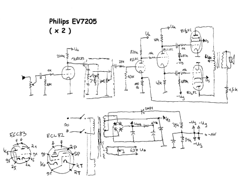 EV7205/00; Philips - Österreich (ID = 984034) Ampl/Mixer