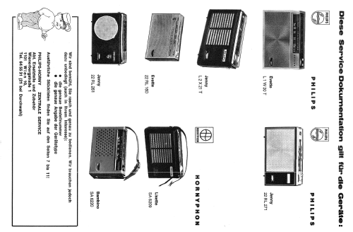 Jenny 22RL271; Philips - Österreich (ID = 2122030) Radio