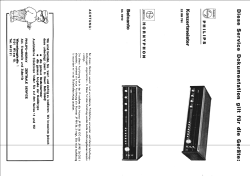 Konzertmeister 22RH781 /22 /62 /72; Philips - Österreich (ID = 762558) Radio