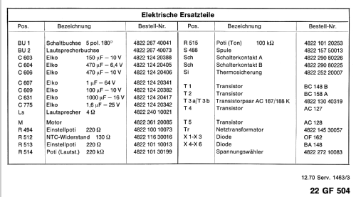 Luxus Cocktail 22GF504/03P; Philips - Österreich (ID = 703651) R-Player