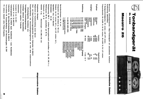 Maestro 26 EL3558A/30; Philips - Österreich (ID = 2328755) R-Player