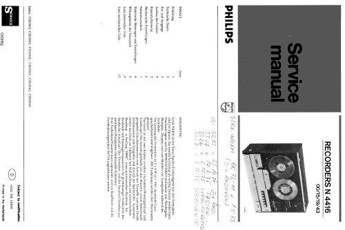 Maestro 4416 N4416; Philips - Österreich (ID = 1786641) Enrég.-R