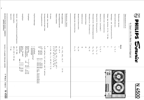 Maestro 4500 N4500/00; Philips - Österreich (ID = 1777033) Sonido-V