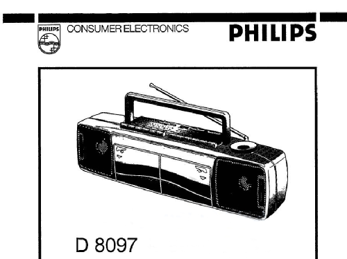 Moving Sound D8097 /00T; Philips - Österreich (ID = 2752193) Radio