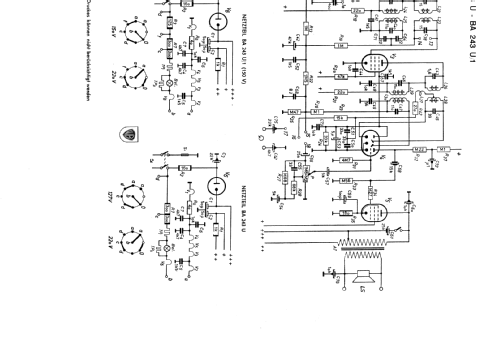 Operette BA243U; Philips - Österreich (ID = 313197) Radio