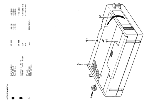 Radiorecorder 170 22AR170 /19 /59; Philips; Eindhoven (ID = 1441181) Radio