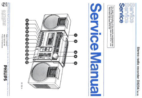 Sound-Machine D8234 /00 /05; Philips - Österreich (ID = 2108276) Radio