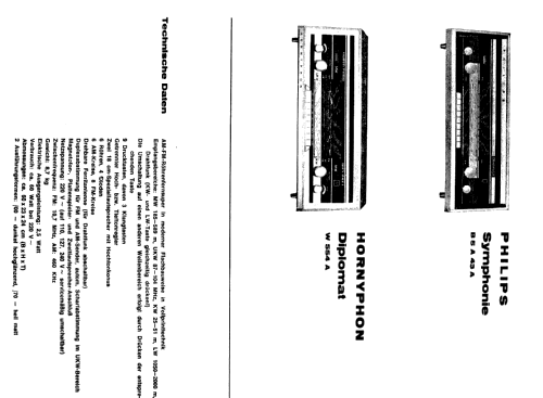 Symphonie B5A43A /00 /70; Philips - Österreich (ID = 69217) Radio