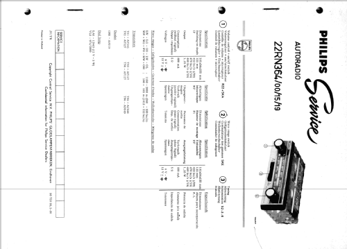 Touring 22RN364; Philips - Österreich (ID = 1132466) Car Radio