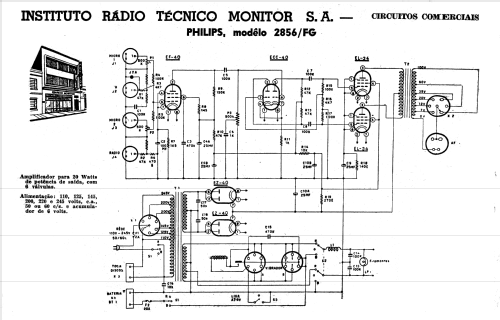 2856/FG; Philips Portugal (ID = 305540) Ampl/Mixer