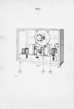 103X; Philips Radios - (ID = 2828492) Radio