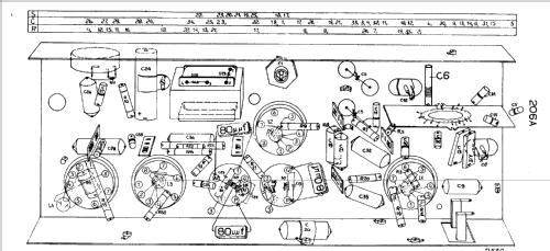 206A, 206A -12, -13; Philips Radios - (ID = 74225) Radio