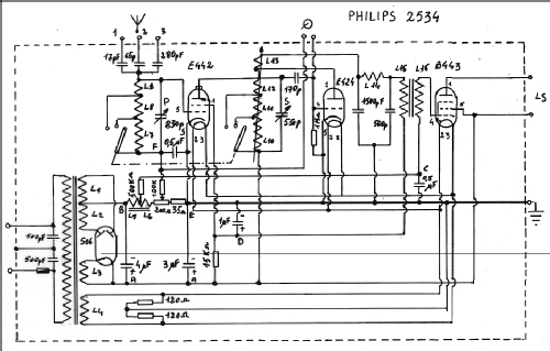 2534; Philips Radios - (ID = 1143038) Radio