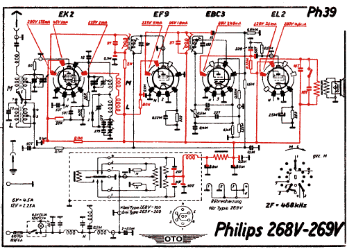 269V; Philips Radios - (ID = 3017749) Car Radio