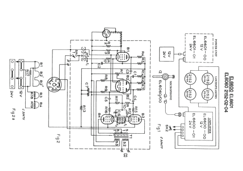 5-Watt-Fahrzeugverstärker EL6600; Philips Radios - (ID = 963507) Ampl/Mixer