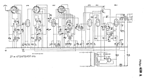 650A -32; Philips; Eindhoven (ID = 85158) Radio