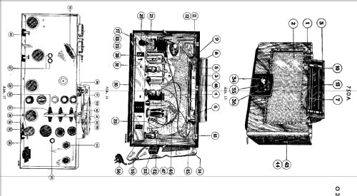 Credo 750A; Philips Radios - (ID = 377410) Radio