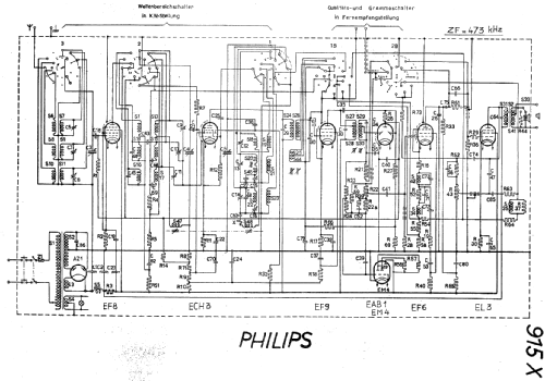 915X; Philips Radios - (ID = 2646460) Radio