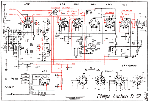 Aachen-Super D52-AU; Philips Radios - (ID = 3018105) Radio