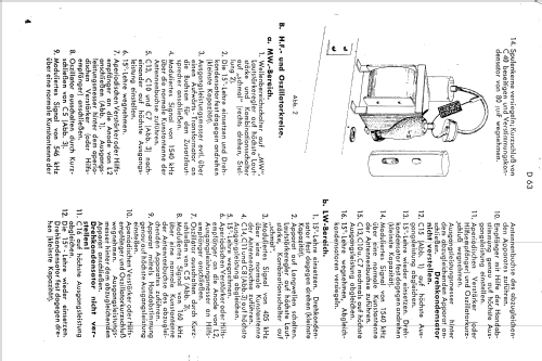 Aachen-Super D63; Philips Radios - (ID = 204629) Radio