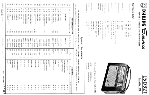 Annette 532 L5D32T; Philips Radios - (ID = 170481) Radio