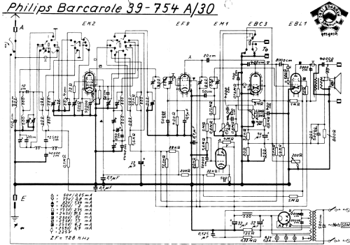 Barcarole 39 754A-30; Philips Radios - (ID = 1948474) Radio