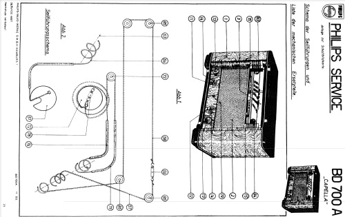 Capella BD700A-22; Philips Radios - (ID = 104046) Radio