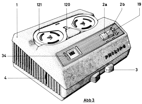 Diktiergerät EL3581 /72; Philips Radios - (ID = 1845657) Enrég.-R