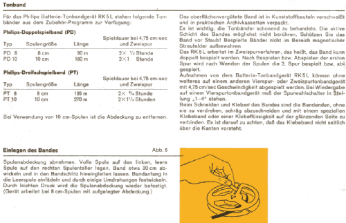 RK5L EL3586 /22; Philips Radios - (ID = 1946221) Enrég.-R