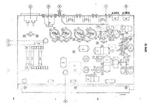120W-Mischverstärker EL6431; Philips Radios - (ID = 88690) Ampl/Mixer