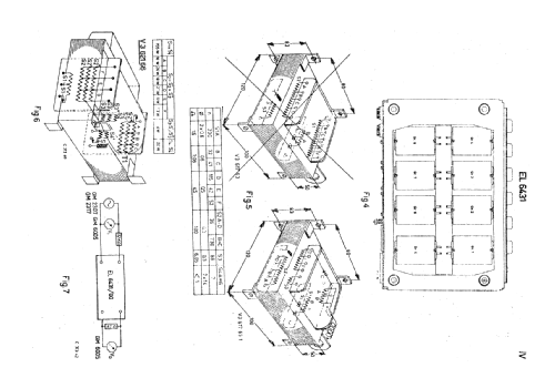 120W-Mischverstärker EL6431; Philips Radios - (ID = 88691) Verst/Mix