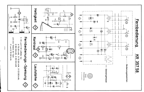 Fernbedienung KR 357 58 Typ 60; Philips Radios - (ID = 245952) Misc