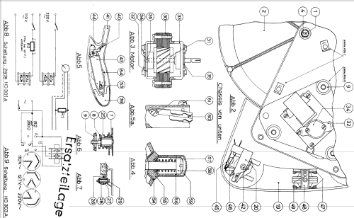 HD301A; Philips Radios - (ID = 254401) Ton-Bild