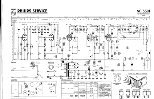 UKW-Tuner NG5501; Philips Radios - (ID = 1526090) Radio