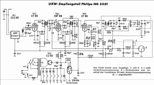 UKW-Tuner NG5501; Philips Radios - (ID = 157105) Radio